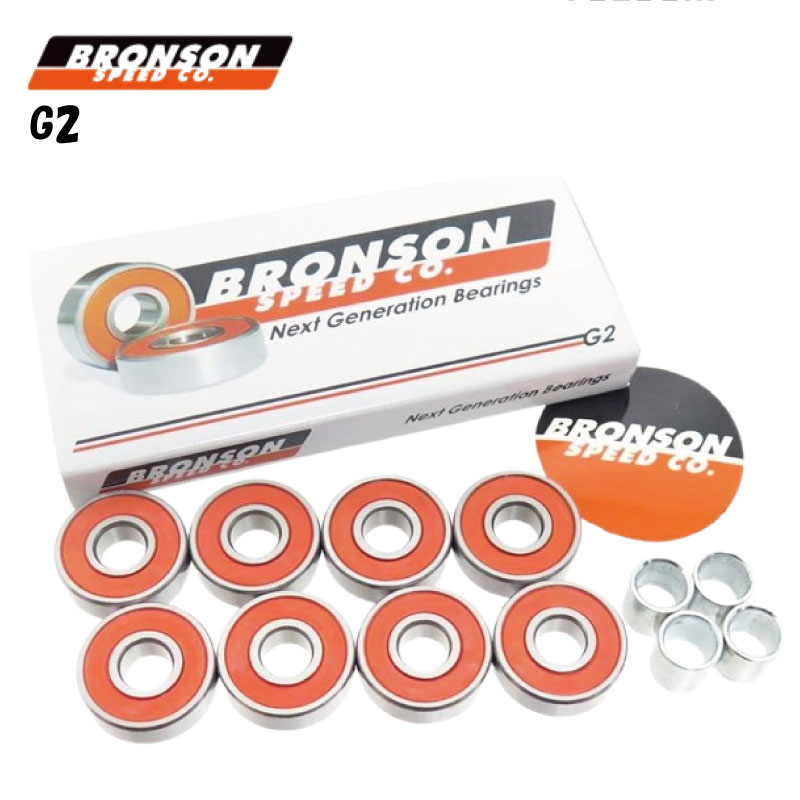 BRONSON ブロンソン SPEED CO. G2　ベアリング スケート スケートボード スケボー パーツ