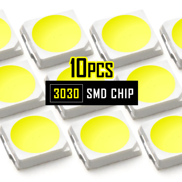 LEDå SMD 3030 ꡼ ȯ 10 Ǥؤ Ǥ DIY  ѥͥ ᡼ѥͥ å