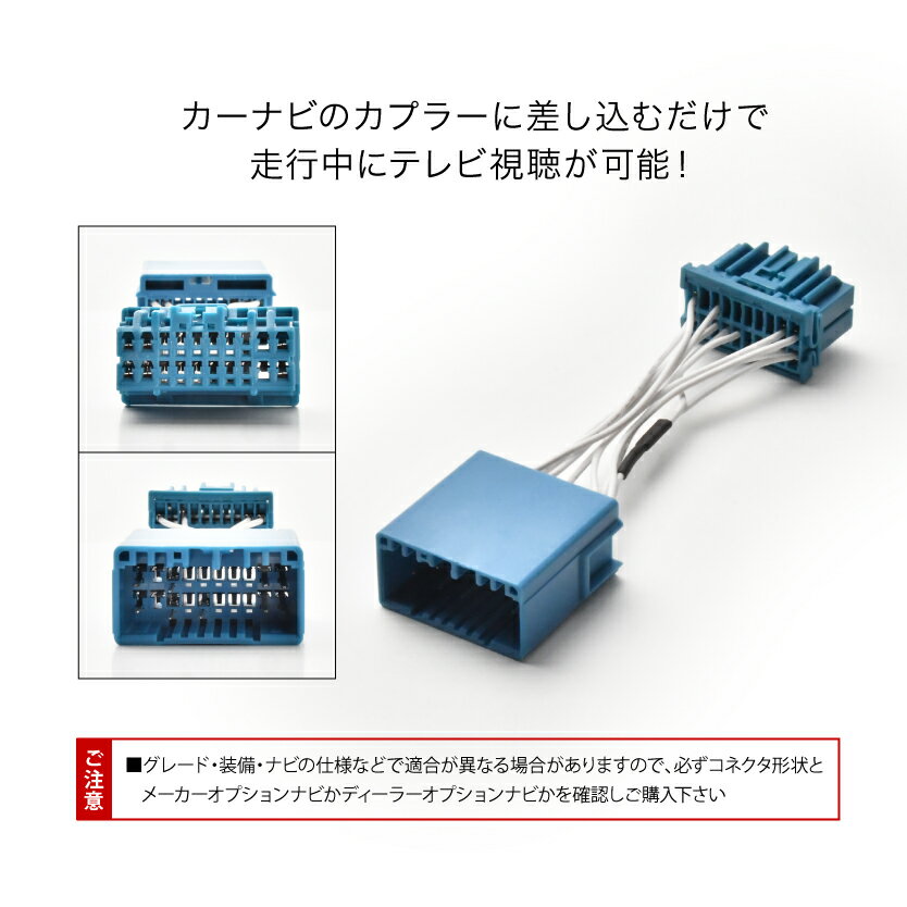 エリシオン TVキャンセラー RR1 RR2 RR3 RR4 RR5 RR6 H16.5-H25.10 テレビキャンセラー テレビキット tvc01