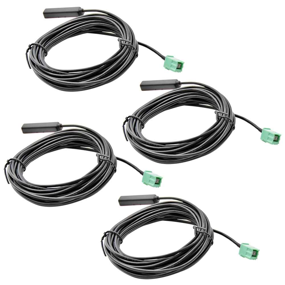 カーナビ用 アンテナコード アンテナケーブル イクリプス用 4本セット 地デジ フルセグ ワンセグ