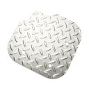 JB23W ジムニー スペアタイヤカバー スペアタイヤプレート ボルト付 ステンレス