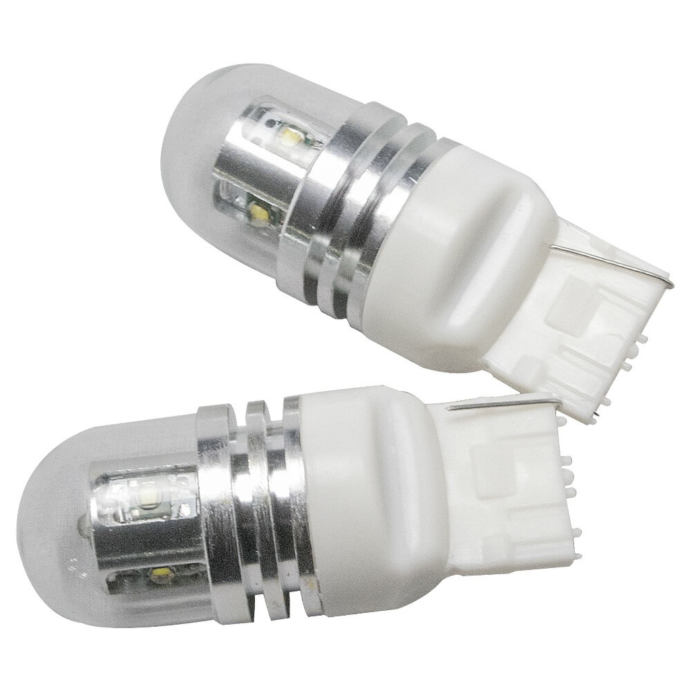 鬼爆閃光 KZN/RZN/VZN180系 ハイラックスサーフ前期 CREE T20 LEDバック球 2個 250LM