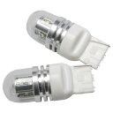 鬼爆閃光 X80系 クレスタ後期 CREE T20 LEDバック球 2個 250LM