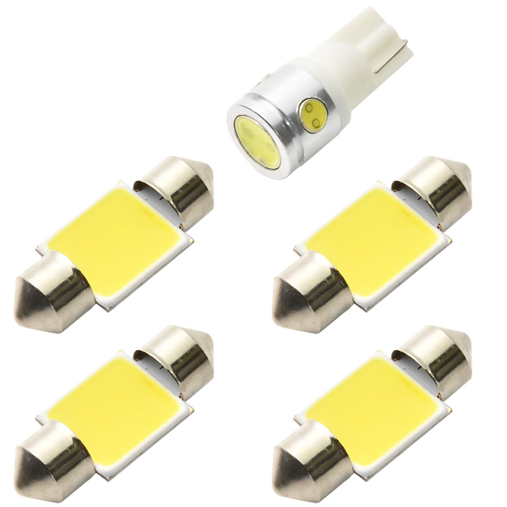 RN6 RN7 RN8 RN9 ストリーム後期 H24.4-H26.5 マジ明るいCOB LEDルームランプ 電球 5点