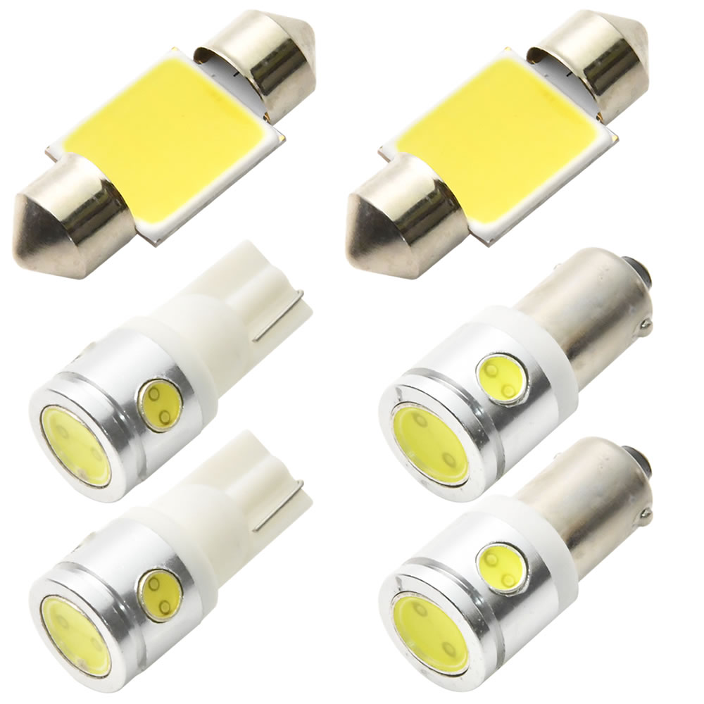 ドア片開き グランビア H7.8-H14.4 マジ明るいCOB LEDルームランプ 電球 6点
