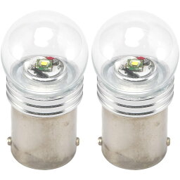 【CREE製5W】 DB系 レビュー [H2.9-H9.12] ナンバー灯 G18（BA15s） CREE LED 5W 2個セット