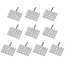 10Zbg 12V FLUX20A 4~5 LED  [q`T10~36-37mm [v zCg