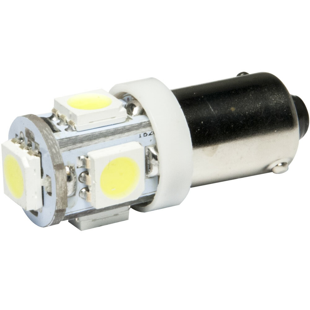 24V SMD5連 G14(BA9s T8.5) LED 電球 トラック デコトラ ダンプ バス 大型車 ホワイト 無極性