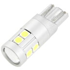 とてつもなく明るい 猛爆 LED 9連 SMD 単品 12V T10 ホワイト 白 アルミヒートシンク 耐熱