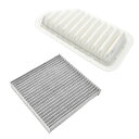 L575A/L585A ピクシススペース/カスタム NA車専用品 H23.9-H29.1 エアコンフィルター + エアクリーナー セット AIRF04 0145...