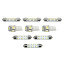 BMW E46 3シリーズツーリングワゴン 318i H11.6-H15.3 LED ルームランプ 【SMD LED 51発 9点セット】