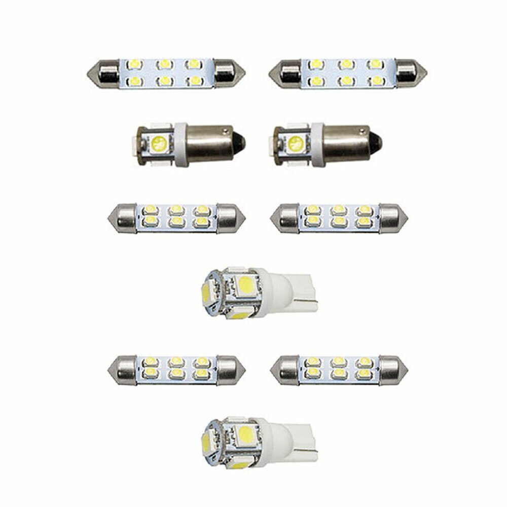 アウディ 8P A3 [H15.9-H25.8] LED ルームランプ 【SMD LED 56発 10点セット】