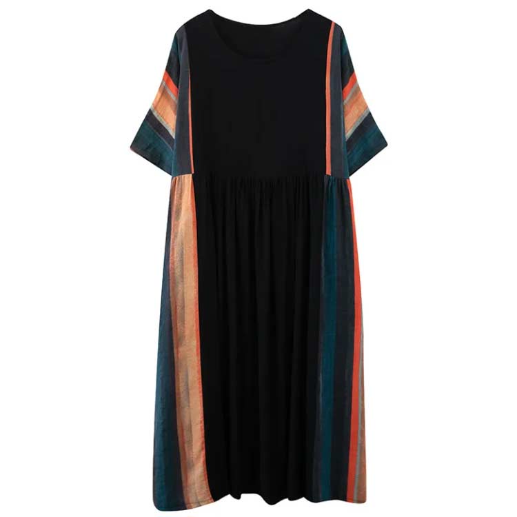 40代 オーバーサイズ プリント マキシワンピース 夏 ワンピ エスニックワンピース 大きいサイズ 大人 ロングワンピース ゆったり きれいめ 半袖 着瘦せ 20代 30代 ワンピース