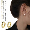 2個セット 12mm 金属アレルギー対応 ボディピアス 軟骨ピアス ピアス 送料無料 金属アレルギー 4個セット】 リングピアス シルバー ゴールド 両耳用 1...