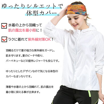 ラッシュガード パーカー メンズ レディース 長袖 UVカット フルジップ 速乾