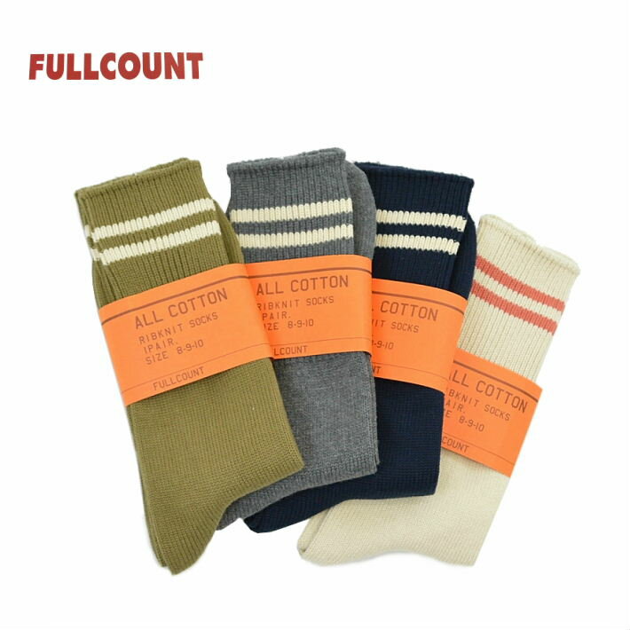 フルカウント 6110 靴下 ソックス ミリタリーソックス メンズ MILITARY SOX FULLCOUNT