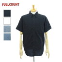 tJEg 4821  Vu[Vc [NVc ubN Y FULLCOUNT Chambray Shirt Half Sleevey1_܂ŃlR|Xz