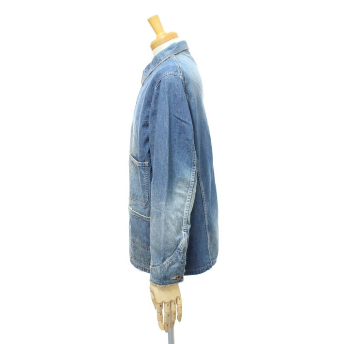 フルカウント 2015HW-2 デニム チョアジャケット カバーオール インディゴブルー メンズ DENIM CHORE JACKET HW FULLCOUNT