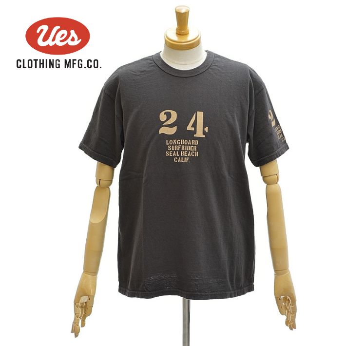 Rakuten - ウエス 652603 Tシャツ プリントT ナンバリングT 半袖 カットソー メンズ UES [メール便可]