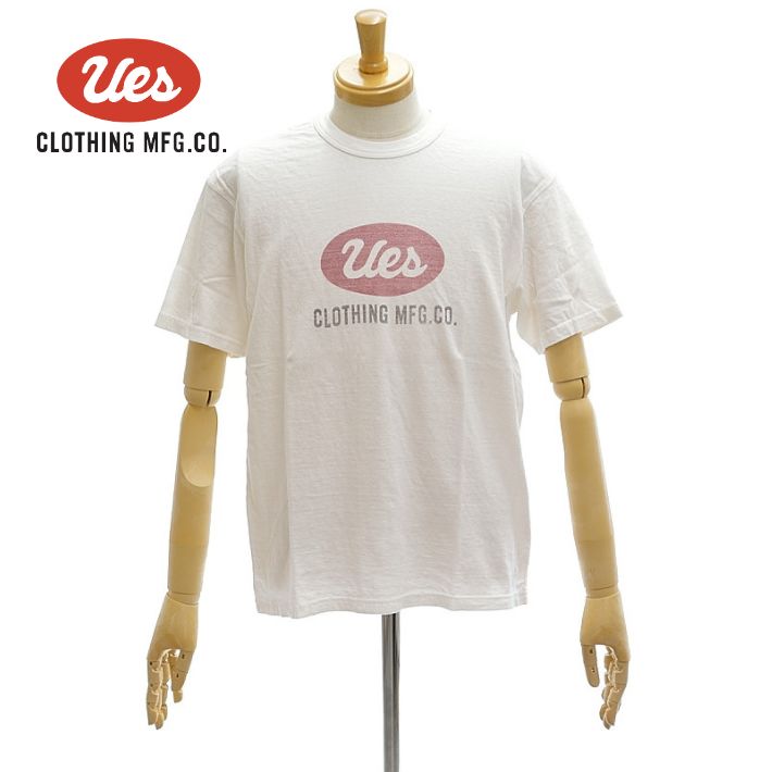 Rakuten - ウエス 652501 Tシャツ プリントT ロゴT 半袖 カットソー メンズ UES [メール便可]