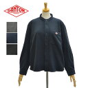 ダントン ポリエステル フリース バンドカラーシャツ DT-A0548PYF レディース DANTON