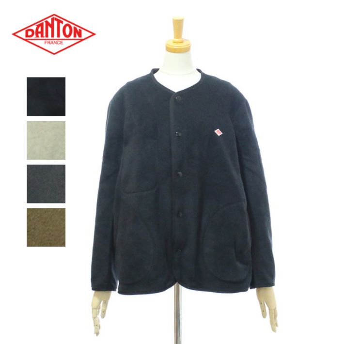 楽天市場】ダントン フリース ノーカラーの通販