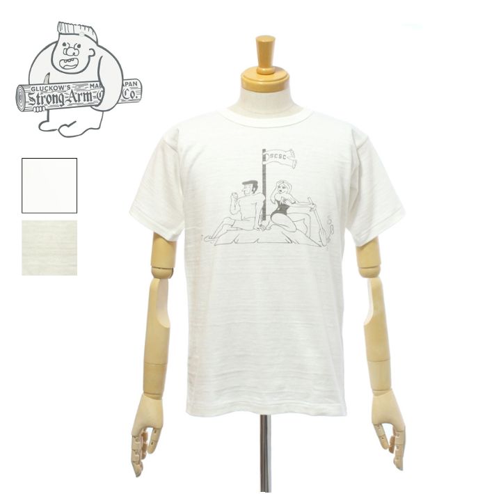 ジョングラッコー JG-CS06 Raft Race クルーネック 半袖 Tシャツ メンズ John Gluckow WAREHOUSE ウエアハウス