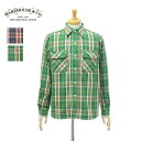 EGAnEX Lot.3104 C lVc EHbV N Y WAREHOUSE FLANNEL SHIRTS