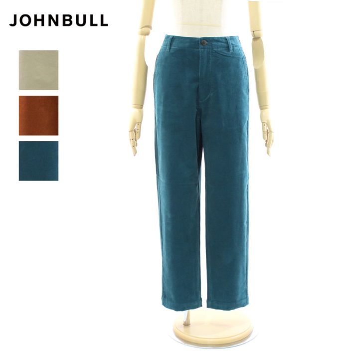 Rakuten - ジョンブル ZP433 ウェーブコーデュロイ テーパードパンツ レディース Johnbull