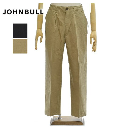 ジョンブル JM251P10 コットンリネン ワンタック イージーパンツ メンズ Johnbull ジョンブル JM251P10 コットンリネン ワンタック イージーパンツ メンズ Johnbull
