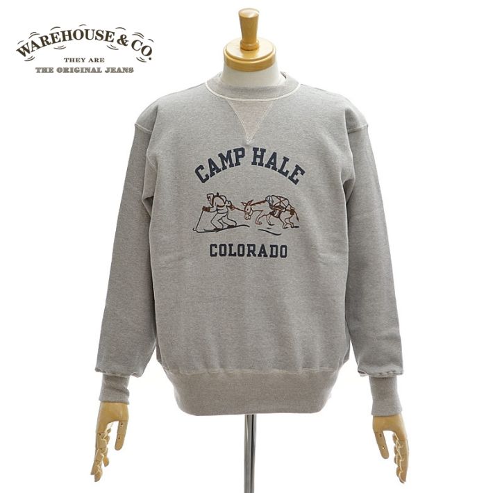 Rakuten - ウエアハウス Lot.403 「MOUNTAIN CLIMBING」 セットインフリーダム クルーネック スウェット トレーナー メンズ WAREHOUSE SET IN FREEDOM SWEAT