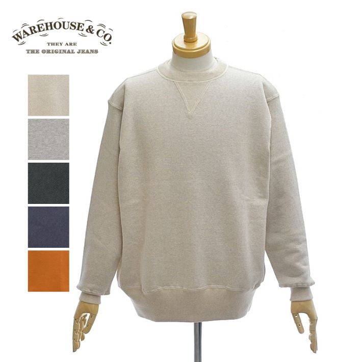 インフィニティートレーナー トレーナー ポンチスウェード ヒゲ刺繍 クルーネック トレーナー