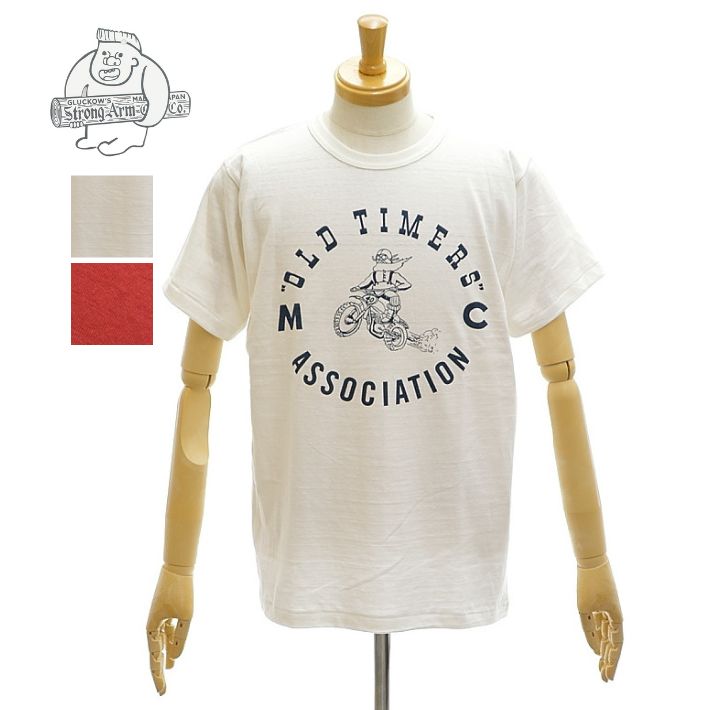 ジョングラッコー JG-CS06 「Old Timers MXT」 T クルーネック 半袖 Tシャツ メンズ John Gluckow WAREHOUSE ウエアハウス