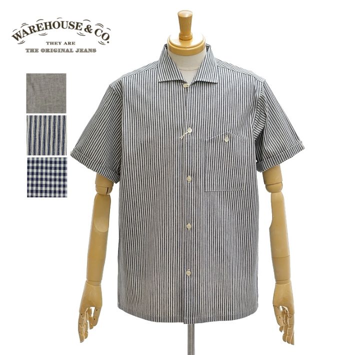 ϥ Lot.3091 Ⱦµ ץ󥫥顼 Ⱦµߥ   WAREHOUSE S/S OPEN...