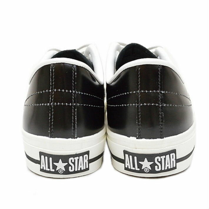 コンバース レザー ワンスター J 32346511 ブラック×ホワイト メンズ 日本製 CONVERSE ONE STAR BLACK×WHITE