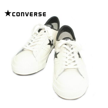 コンバース レザー ワンスター J 32346510 ホワイト×ブラック メンズ 日本製 CONVERSE ONE STAR WHITE×BLACK