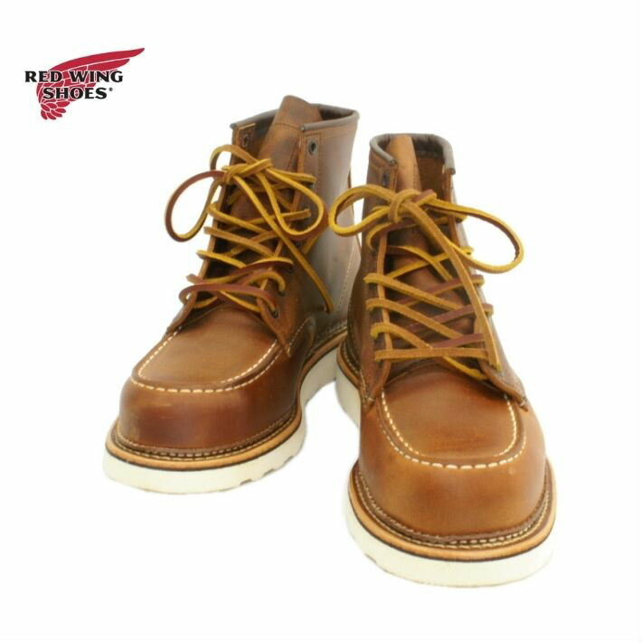 レッドウィング 1907 6インチクラシックモック カッパー「ラフ＆タフ」 6 CLASSIC MOC RED WING