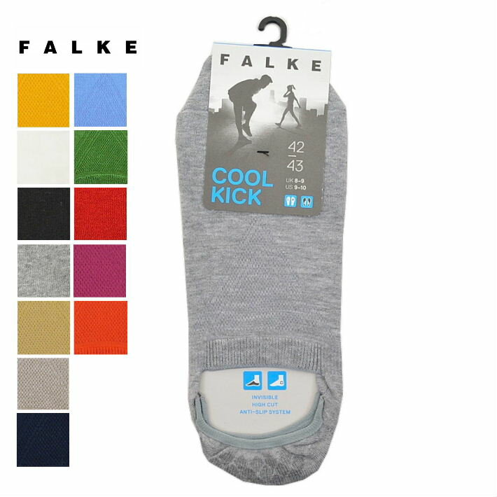 ファルケ メンズ ファルケ 16601 クールキック スニーカーソックス アンクル くるぶし ソックス 靴下 レディース メンズ FALKE