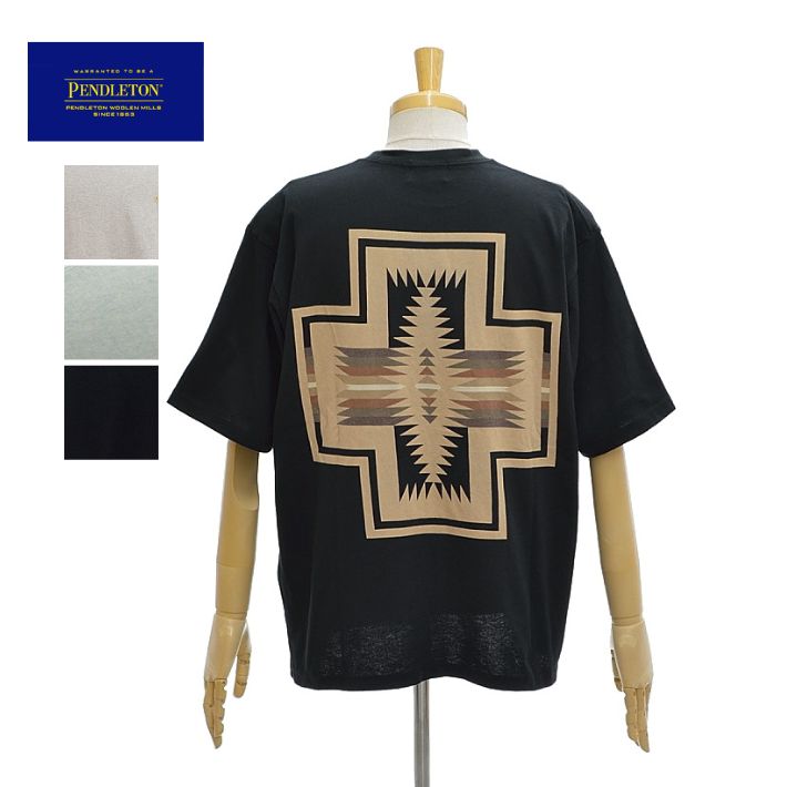 ڥɥȥ 5275-0007 Хåץ Ⱦµ T ץ륪С  PENDLETON Back Print Pullo...