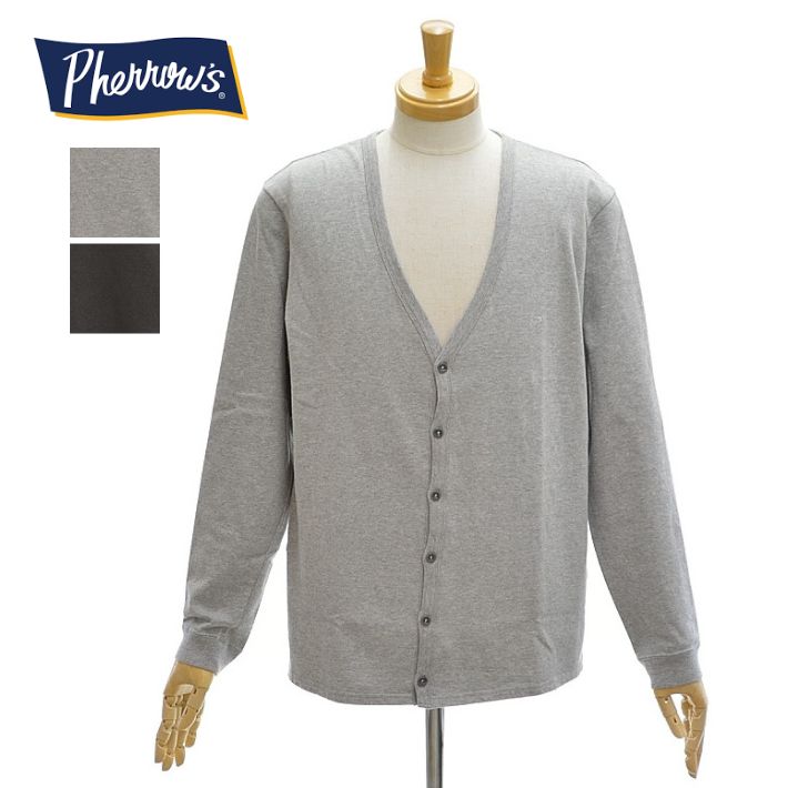 Rakuten - フェローズ PCC1 カーディガン ワンポイント 長袖 メンズ LONG SLEEVE PHERROW'S