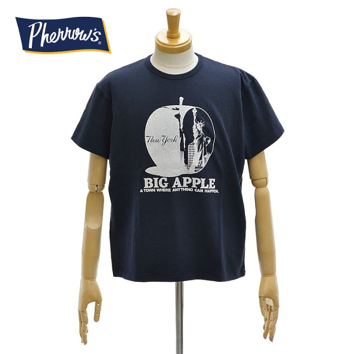 Rakuten - フェローズ 26S-PTP1 プリントTシャツ クルーネック 半袖 メンズ TEE PHERROW'S　[メール便可]