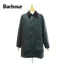 バブアー MWX0008 SG91 ボーダー ワックスコットン コート セージ グリーン メンズ Barbour BORDER SAGE