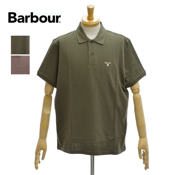 Rakuten - バブアー MML1545 Barbour ロゴ スポーツ ポロシャツ メンズ Barbour [メール便可]