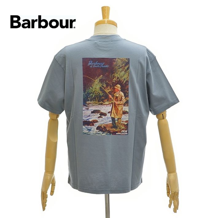 Rakuten - バブアー 261MTS1575 Barbour 1956グラフィック オーバーサイズTシャツ メンズ Barbour [メール便可]