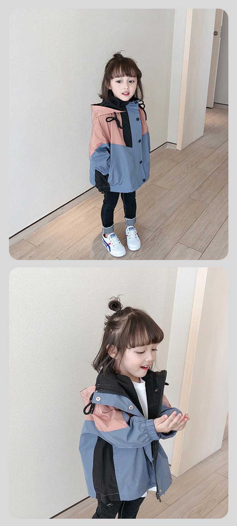 マウンテンパーカー 女児 秋冬用 長袖トップス キッズ服 厚手暖かい 90cm 100cm 110cm 120cm 130cm 140cm 2タイプ カジュアル 日常 ギフトプレゼント用 3