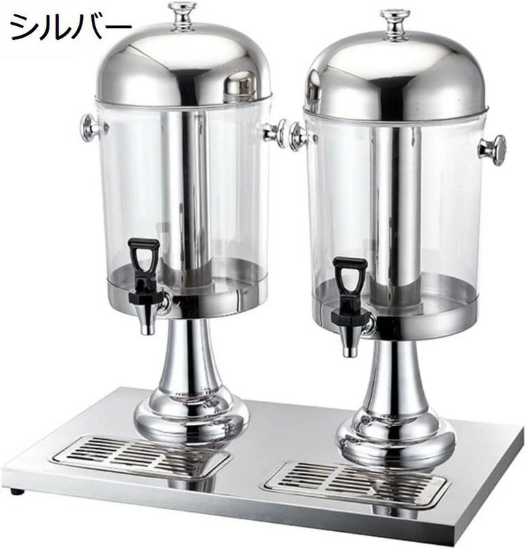 Ih Incompatible - ドリンクディスペンサー ドリンクサーバー 飲料ディスペンサー 商業用 バレルディスペンサー ジュースディスペンサー セルフサービス飲料ディスペンサー 大容量 高い透明度 落下に強い 高温耐性 冷/温ドリンクマシン 家庭用