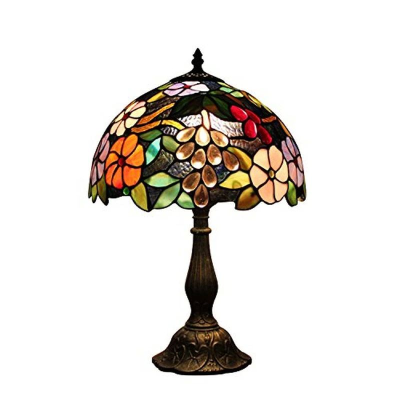 Orchid Lamps - テーブルランプ ティファニー風 ライト ステンドグラスランプ 手作り 照明器具 卓上照明 花柄 おしゃれ