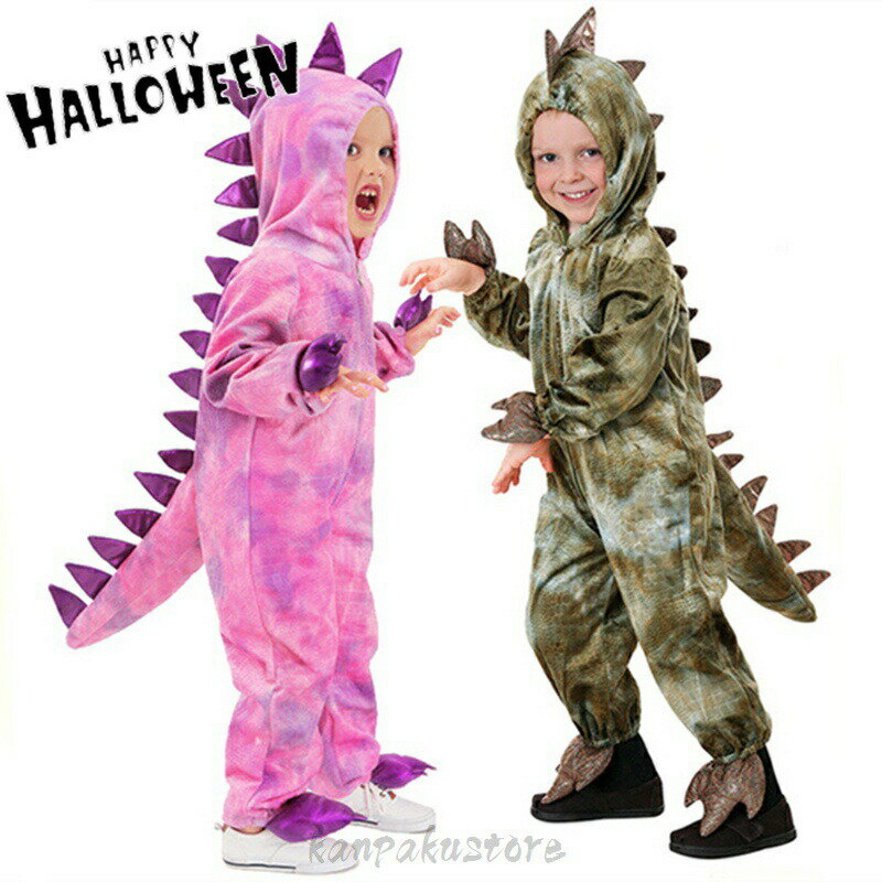 子供 ハロウィン 衣装 恐竜 着ぐるみ パジャマ コスプレ衣装 恐竜 コスプレ コスチューム 男の子 女の..
