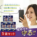 【まとめ買い割】5袋セット ルテイン高配合サプリ MEGAルテイン100(60粒/30日分)ブルーライト ぼやけ かすみ 紫外線 目のインナーケア 老眼 ブルー...