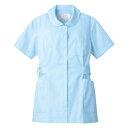 全品ポイント5倍 6/25 0:00-23:59■制電ツイル ガーリー丸衿ジャケットナース服 白衣 ナースウェア 医療用 ナース 看護師 介護士 クリニック 歯科医 アンファミエ